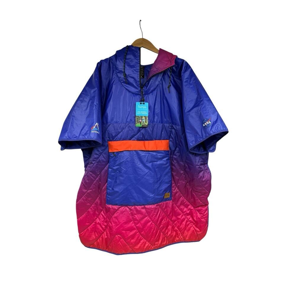 Rumpl Original Puffy‎ Poncho NASA-ARTEMIS HORIZON L/XL Beach Camping NEW!